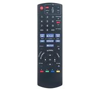 N2QAYB000734 Replace Remote Compatible with Panasonic Blu-ray Disc Player DMP-BD77 DMP-BD77P DMP-BD87 DMP-BD871 DMP-BD875 DMP-DB87P-K DMP-BD87-K DMP-BDT87 DMP-DBS100 DMP-BD87P DMP-BD87PC N2QAYB000739