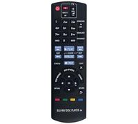 N2QAYB000957 Remote Control Replacement for Panasonic Blu-ray Disc Player DMP-BDT465 DMP-BDT460 DMP-BDT365 DMP-BDT364 DMP-BDT363 DMP-BDT361 DMP-BDT360 DMP-BDT465GN DMP-BDT460GN DMP-BDT365GN