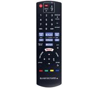N2QAYB001029 Remote Replacement for Panasonic Blu-Ray Disc Player DMP-BD83 DMP-BD84 DMP-BDT165 DMP-BDT166 DMP-BDT167 DMP-BDT170 DMP-BDT180 DMP-BDT270 DMP-BDT280 DMP-BD73GN DMP-BD83GN DMP-BD84GN