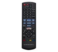 N2QAYB001029 Replacement Remote Control -VINABTY-Fit for Panasonic Blu Ray Disc Player N2QAYB001029 Remote control DMP-BD83 DMP-BD833 DMP-BDT165EF DMP-BDT167EG DMP-BD833EGK