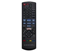 N2QAYB001031 VINABTY Replace Remote Control Fit for Panasonic DMP-BDT175 DMP-BDT271 Blu-Ray Disc Player DP-UB420 DMP-BDT170 DMP-BDT166 DMP-BD833 DMP-BD83