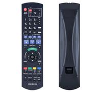 N2QAYB001058 Replacement Remote Control for Panasonic Player HDD DVD Recorder, Compatible With DMR-HWT150EB DMR-HWT250EB DMR-PWT550EB DMR-PWT655EB DMR-BWT850EB