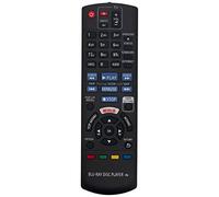 N2QAYB001147 Replace Remote fit for Panasonic Blu-ray Player DMP-UB400 DMP-UB300 DMP-UB310 DMP-UB314 DMP-UB320 DMP-UB390 DMP-UB404 Disc DVD DMP-UB420 DMP-UB820 DMP-UB824 DP-UB320 DP-UB420 DP-UB820EB-K