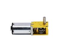 N30 N20 All Metal Gearbox L-Shape Gear electronic starter DC3V-12V 4rpm-380rpm Slow Speed Reduction Large Torque DIY Robot Car BIANMTSW(B 7RPM-27RPM_3-12V)