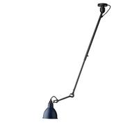 N302 Ceiling Light Matt Black & Matt Blue