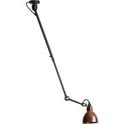 N302 Ceiling Light Matt Black/ Raw Copper/ White