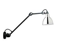 N304 L40 Wall Lamp Matt Black & Chrome Hardwired