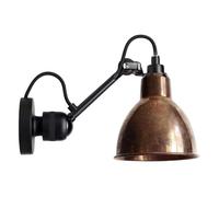 N304 Wall Lamp Matt Black & Raw Copper With Cord