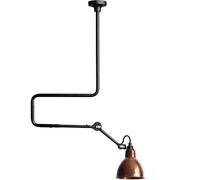 N312 Ceiling Light Matt Black/ Raw Copper