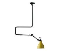 N312 Ceiling Light Matt Black & Yellow