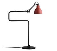 N317 Table Lamp Matt Black & Matt Red