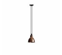 N322 Pendant Raw Copper & White Round