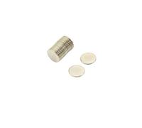 N35 Neodymium Magnet for Arts, Crafts, Model Making, DIY, Hobbies and Packaging - 12mm dia x 1mm thick - 0.6kg Pull - Pack of 20