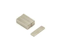 N35 Neodymium Magnet for Arts, Crafts, Model Making, DIY, Hobbies and Packaging - 20mm x 6mm x 1.5mm thick - 1.1kg Pull - Pack of 10