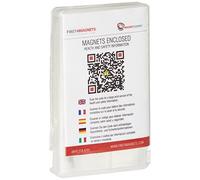 N35 Neodymium Magnet for Arts, Crafts, Model Making, DIY, Hobbies and Packaging - 2mm dia x 1mm thick - 0.09kg Pull - Pack of 50