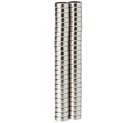 N35 Neodymium Magnet for Arts, Crafts, Model Making, DIY, Hobbies and Packaging - 6mm dia x 2mm thick - 0.49kg Pull - Pack of 50