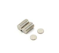 N35 Neodymium Magnet for Arts, Crafts, Model Making, DIY, Hobbies, Office, and Home - 10mm dia x 2mm thick - 1kg Pull - Pack of 20
