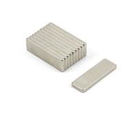 N35 Neodymium Magnet for Arts, Crafts, Model Making, DIY, Hobbies, Office and Home - 25mm x 8mm x 2mm - 2.1kg Pull - Pack of 100
