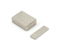 N35 Neodymium Magnet For Arts, Crafts, Model Making, Diy, Hobbies, Office And Home - 25mm X 8mm X 2mm - 2.1Kg Pull - Pack Of 10