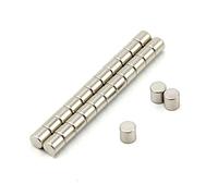 N35 Neodymium Magnet for Arts, Crafts, Model Making, DIY, Hobbies, Office, and Home - 5mm dia x 5mm thick - 0.76kg Pull - Pack of 50