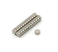 N35 Neodymium Magnet for Arts, Crafts, Model Making, DIY, Hobbies, Office, and Home - 6mm dia x 3mm thick - 0.68kg Pull - Pack of 50