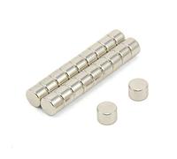 N35 Neodymium Magnet for Arts, Crafts, Model Making, DIY, Hobbies, Science, Office and Home - 7mm dia x 5mm thick - 1.4kg Pull - Pack of 20