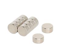 N35 Neodymium Magnet for Arts, Crafts, Model Making, DIY, Hobbies, Science, Office and Home - 8mm dia x 4mm thick - 1.47kg Pull - Pack of 200