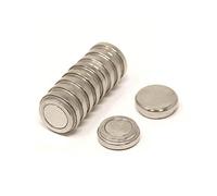 N35 Neodymium Top Hat Pot Magnet for Office, Fridge, Whiteboard, Refrigerator and DIY - 16mm dia x 5mm thick - 4.68kg Pull - Pack of 1