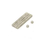 N42 Neodymium Cube Magnet - 3mm X 3mm X 3mm Thick - 0.38Kg Pull (Pack Of 50)