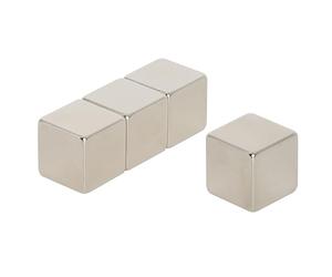 N42 Neodymium Cube Magnet for Arts, Crafts, Model Making, DIY, Hobbies, Office, and Home - 12mm x 12mm x 12mm - 7.4kg Pull - Pack of 4