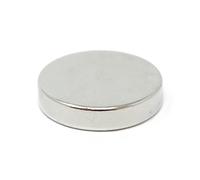 N42 Neodymium Disc Magnet - 7/8 in. dia x 3/16 in. thick - 12.93lbs Pull