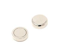 N42 Neodymium Glue In Pot Magnet Ideal for When a Screw is Not a Possible Fixing Option - 25mm dia