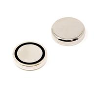 N42 Neodymium Glue In Pot Magnet Ideal For When A Screw Is Not A Possible Fixing Option - 48mm Dia