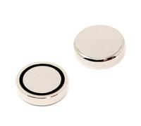 N42 Neodymium Glue In Pot Magnet Ideal For When A Screw Is Not A Possible Fixing Option - 60mm Dia