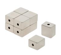 N42 Neodymium Hornby Train Magnets for Arts, Crafts, Model Making, DIY, Hobbies, Office and Home - 12.7mm x 9.3mm x 13.2mm w/ 2.5mm hole - Pack of 20