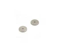 N42 Neodymium Magnet for Arts, Crafts, Model Making, DIY, Hobbies, Office, and Home - 15mm O.D. x 2mm I.D. x 2mm thick - 1.7kg Pull - Pack of 2