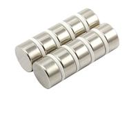 N42 Neodymium Magnet for Arts, Crafts, Model Making, DIY, Hobbies, Office, and Home - 20mm dia x 10mm thick - 12.1kg Pull - Pack of 10