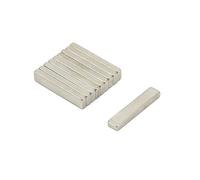 N42 Neodymium Magnet for Arts, Crafts, Model Making, DIY, Hobbies, Office and Home - 20mm x 4mm x 2mm thick - 1.9kg Pull - Pack of 100