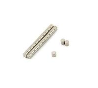 N42 Neodymium Magnet for Arts, Crafts, Model Making, DIY, Hobbies, Office, and Home - 3mm dia x 3mm thick - 0.29kg Pull - Pack of 500