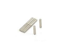 N42 Neodymium Magnet for Arts, Crafts, Model Making, DIY, Hobbies, Office, and Home - 3mm x 3mm x 20mm thick - 0.49kg Pull - Pack of 10