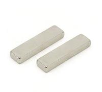 N42 Neodymium Magnet for Arts, Crafts, Model Making, DIY, Hobbies, Office, and Home - 40mm x 10mm x 5mm thick - 8.3kg Pull - Pack of 20