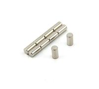 N42 Neodymium Magnet for Arts, Crafts, Model Making, DIY, Hobbies, Office, and Home - 5mm dia x 10mm thick - 1.1kg Pull - Pack of 10