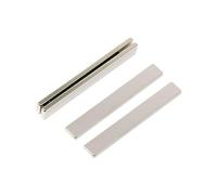 N42 Neodymium Magnet for Arts, Crafts, Model Making, DIY, Hobbies, Office, and Home - 75mm x 10mm x 3mm thick - 12.4kg Pull - Pack of 4