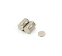 N42 Neodymium Magnet for Arts, Crafts, Model Making, DIY, Hobbies, Office and Home - 8mm dia x 1mm thick - 0.44kg Pull - Pack of 20