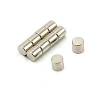 N42 Neodymium Magnet for Arts, Crafts, Model Making, DIY, Hobbies, Office, and Home - 8mm dia x 8mm thick - 2.5kg Pull - Pack of 10