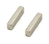N42 Neodymium Magnet for Arts, Crafts, Model Making, DIY, Hobbies, Office, Fridge and Home - 42mm x 8mm x 10mm thick - 14kg Pull - Pack of 20