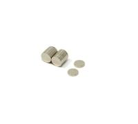 N42 Neodymium Magnet for Arts, Crafts, Model Making, DIY, Hobbies, Office and Home - 8mm dia x 1mm thick - 0.44kg Pull - Pack of 20
