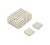 N42 Neodymium Magnet for Arts, Crafts, Model Making, DIY, Hobbies, Science, Office and Home - 10mm x 10mm x 3mm thick - 2.2kg Pull - Pack of 20