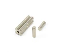 N42 Neodymium Magnet for Arts, Crafts, Model Making, DIY, Hobbies, Science, Office and Home - 4mm dia x 12.5mm thick - 0.72kg Pull - Pack of 100