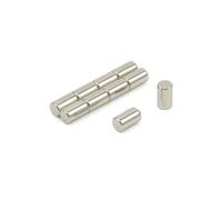 N42 Neodymium Magnet for Arts, Crafts, Model Making, DIY, Hobbies, Science, Office and Home - 5mm dia x 8.47mm thick - 0.91kg Pull - Pack of 10
